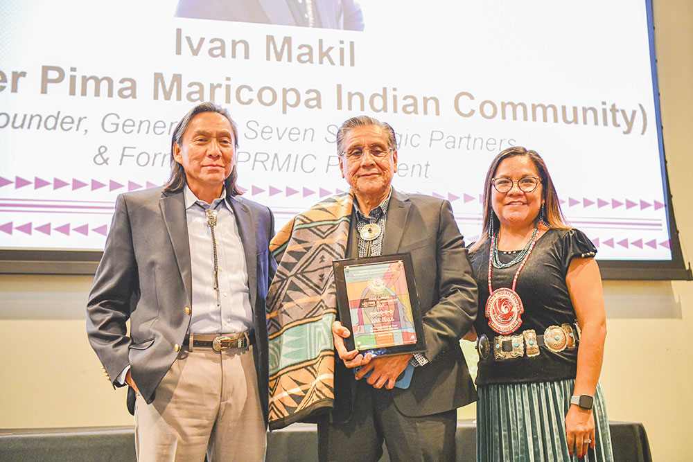 President Makil Receives Phoenix Indian Center Lifetime Achievement Award President Makil Receives Phoenix Indian Center Lifetime Achievement Award