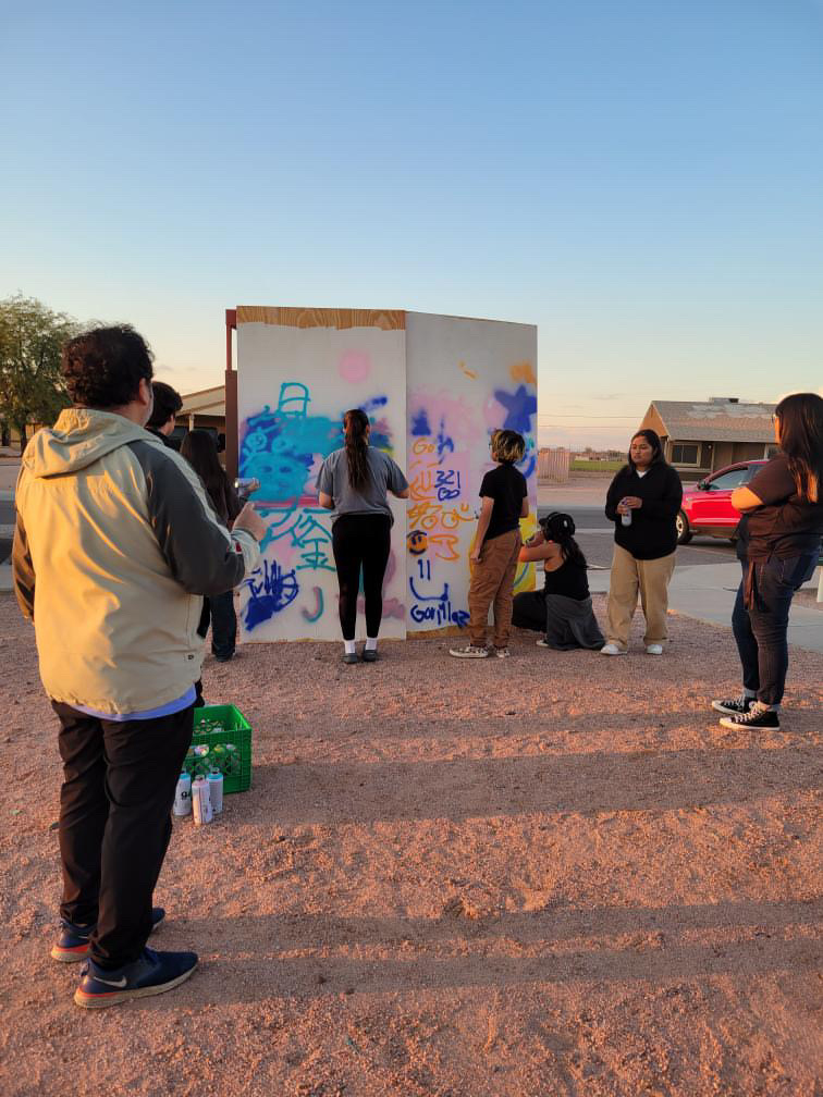 Youth Services Art Mentorship Program Creates New Mural at VA II Neighborhood Youth Services Art Mentorship Program Creates New Mural at VA II Neighborhood