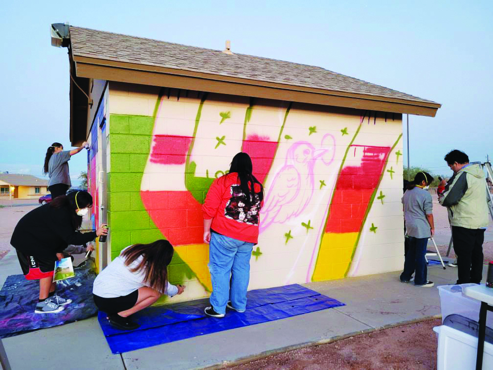 Youth Services Art Mentorship Program Creates New Mural at VA II Neighborhood Youth Services Art Mentorship Program Creates New Mural at VA II Neighborhood