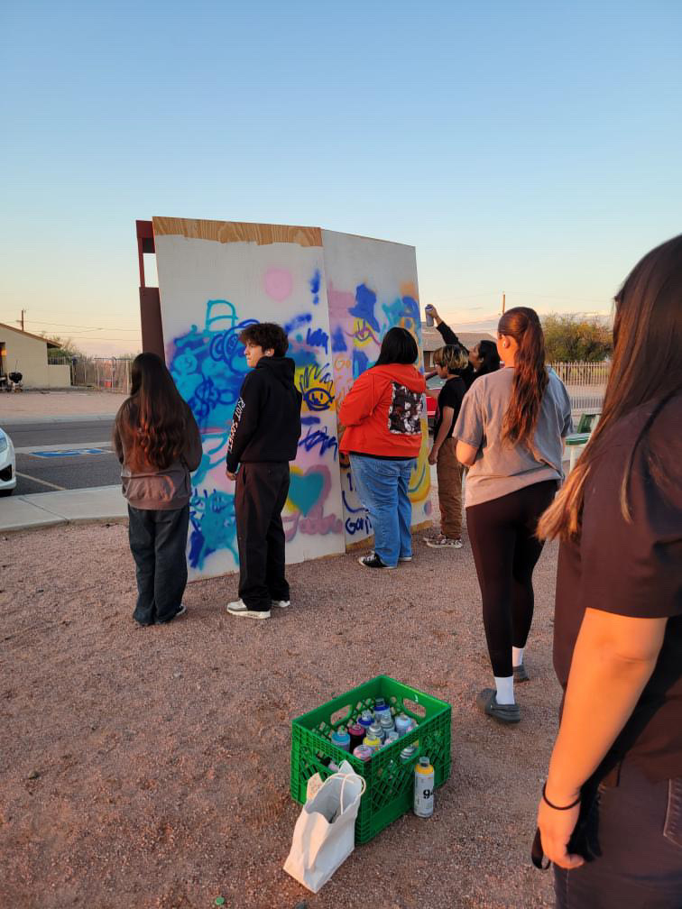 Youth Services Art Mentorship Program Creates New Mural at VA II Neighborhood Youth Services Art Mentorship Program Creates New Mural at VA II Neighborhood