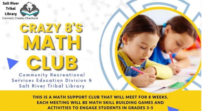 Crazy 8’s Math Club Added To Salt River Tribal Library | O'odham Action ...