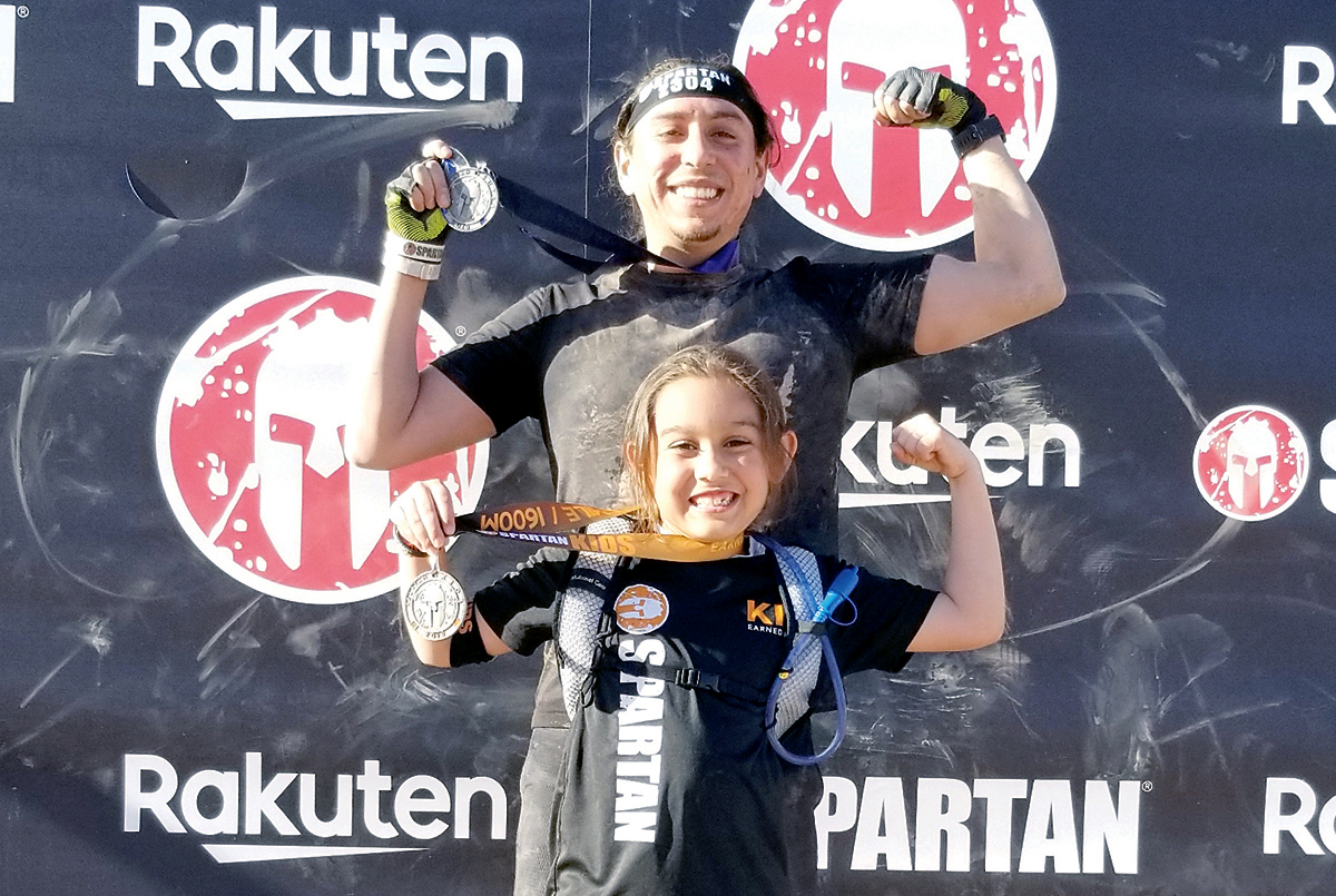 Father, Son Complete Spartan Race