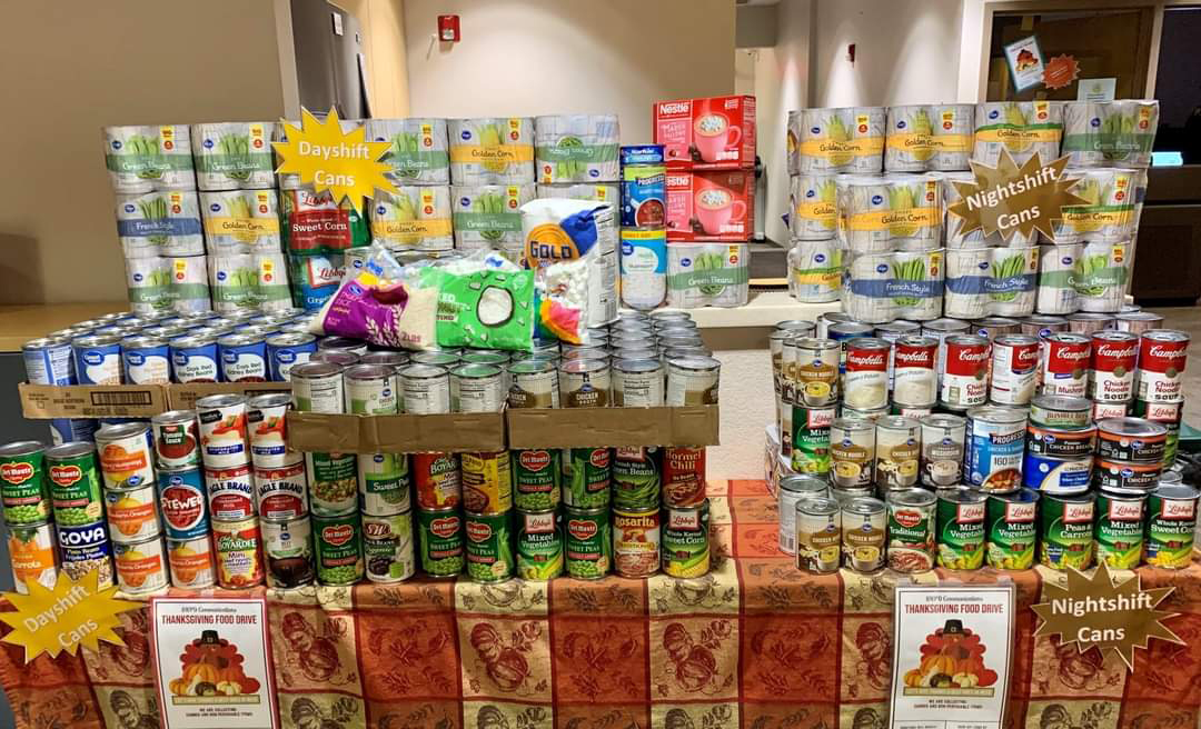 Salt River PSCD Donates Over 500 Cans for Food Drive