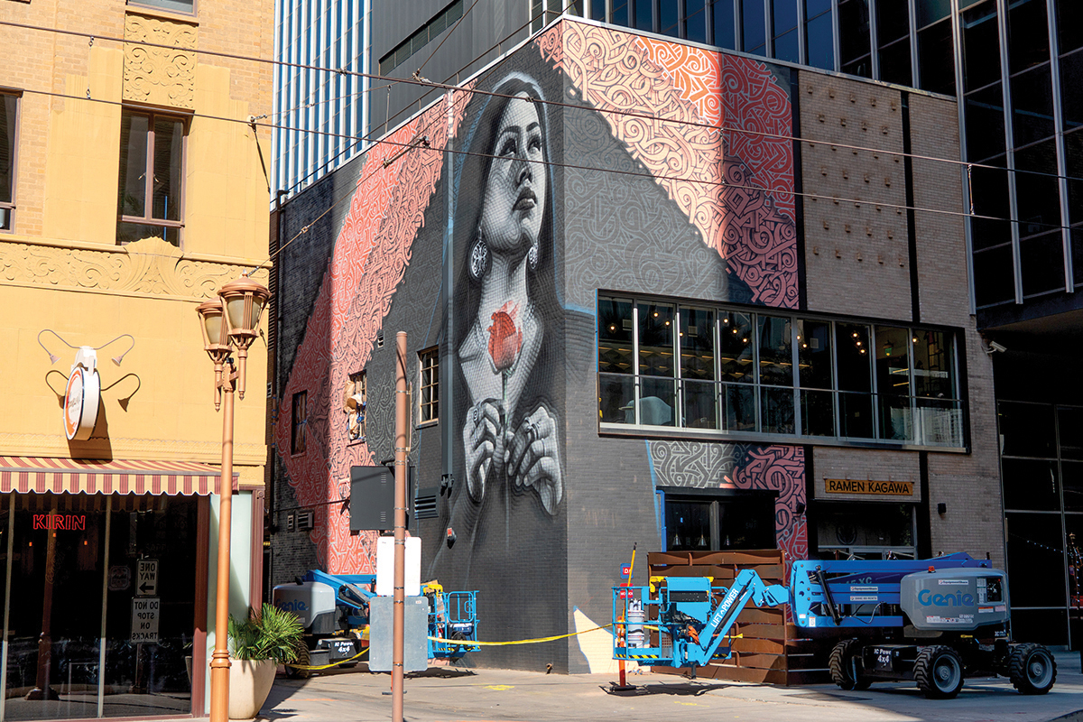 SRPMIC Member Featured in Mural Collaboration in Downtown Phoenix