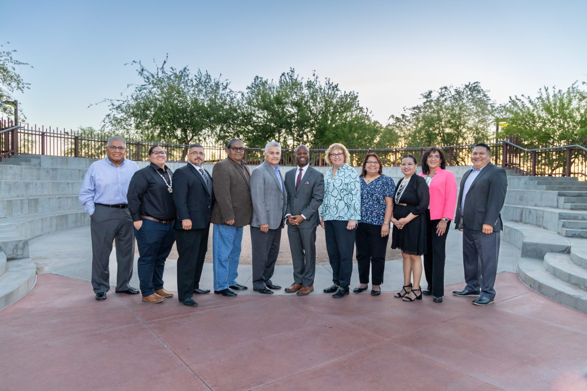 Leaders Who Share Boundaries Come Together to Discuss Projects 