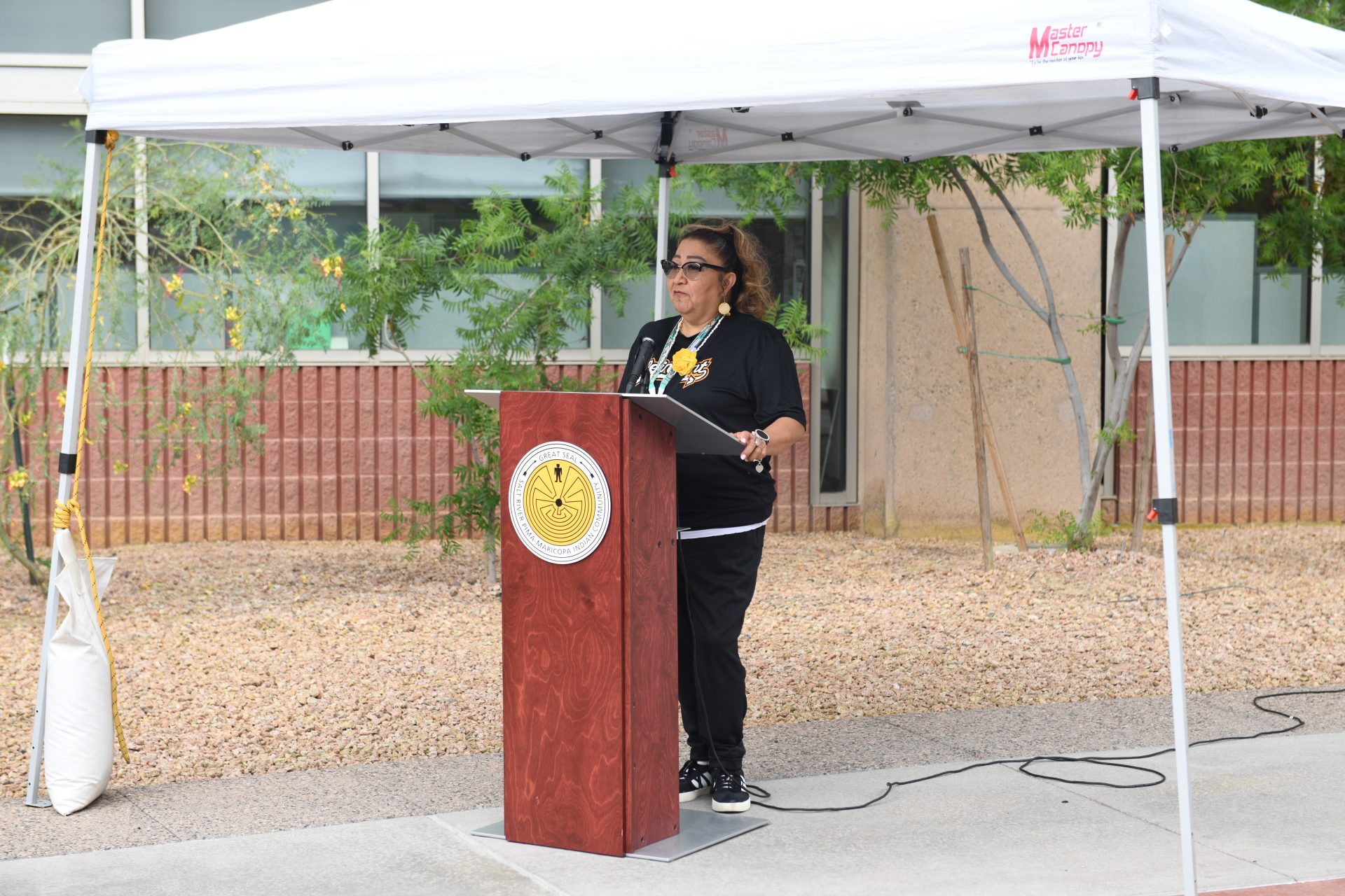 Former HR Director Robin Enos Honored With Ash Tree Dedication