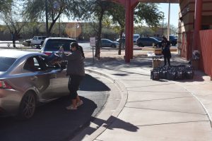 Drive-Up Supply Distribution Event at ECEC