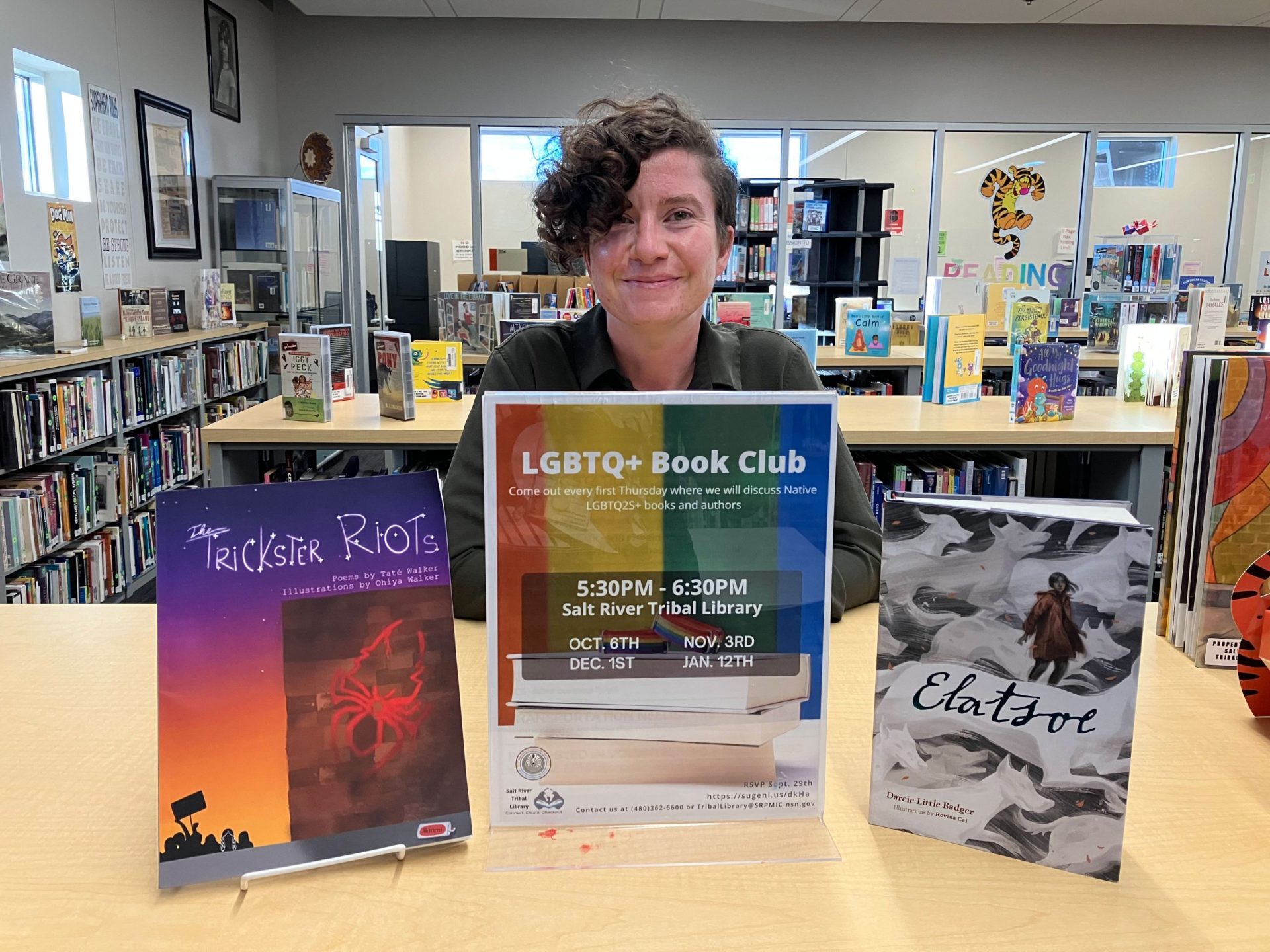 Salt River Tribal Library to Host LGBTQ2S+ Book Club Salt River Tribal Library to Host LGBTQ2S+ Book Club