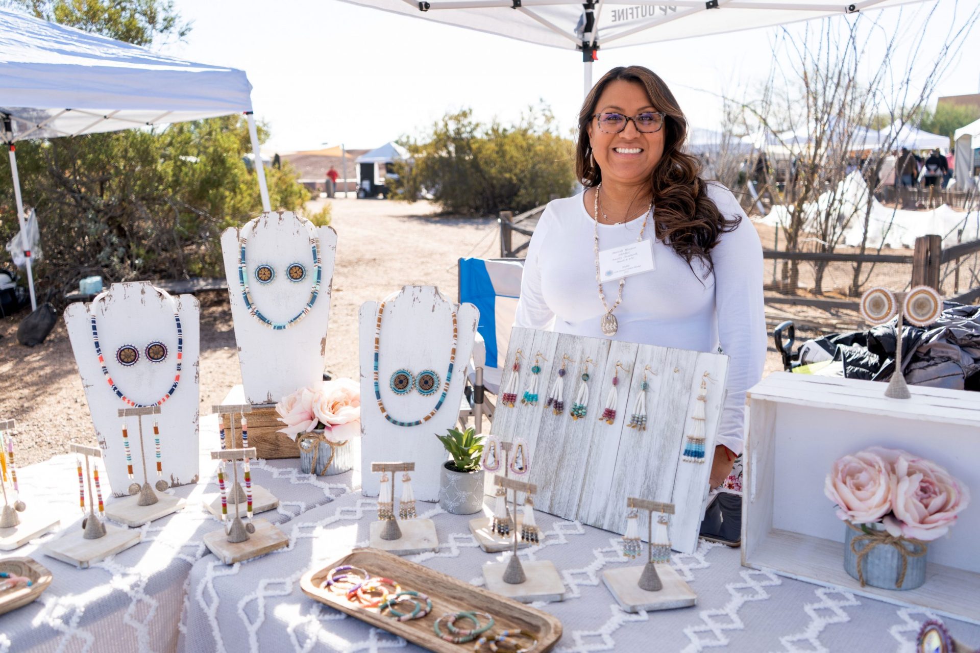SRPMIC Member Turns Beading into a Business 