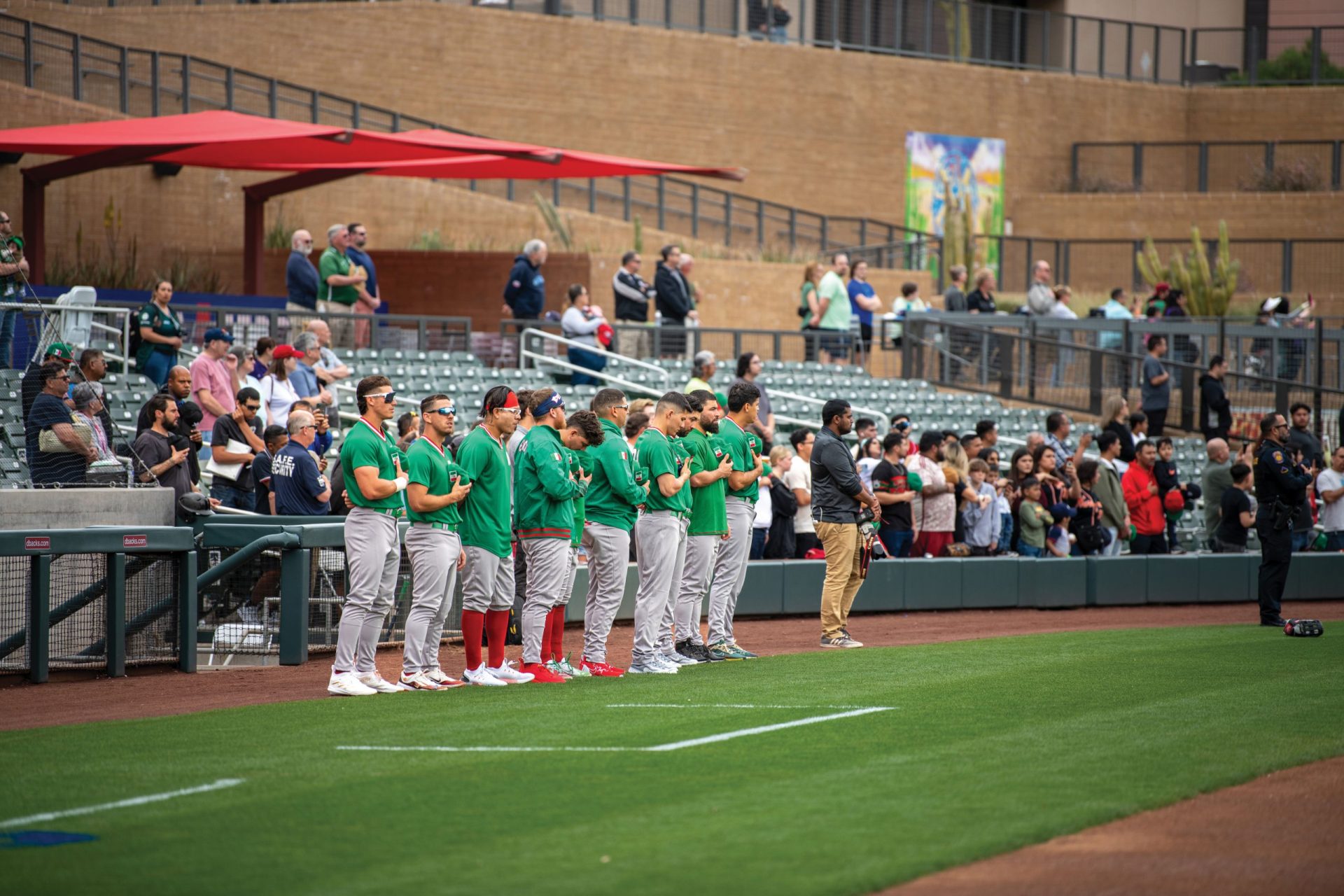 Team Mexico Debuts in World Baseball Classic at Salt River Fields Fields 