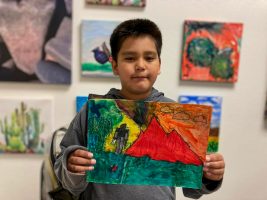 Salt River Student Recognized in State Art Contest 