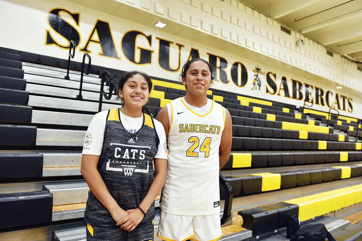 Siblings Share Their Talents with Saguaro High School Basketball Teams