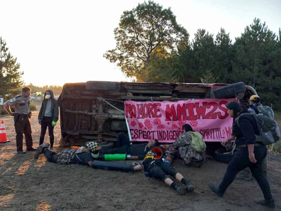 O’odham Water Protectors Join Fight Against Line 3