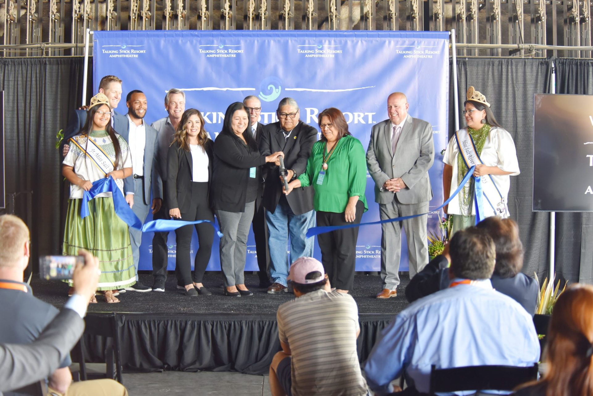 Talking Stick Amphitheatre Holds Ribbon Cutting Talking Stick Amphitheatre Holds Ribbon Cutting