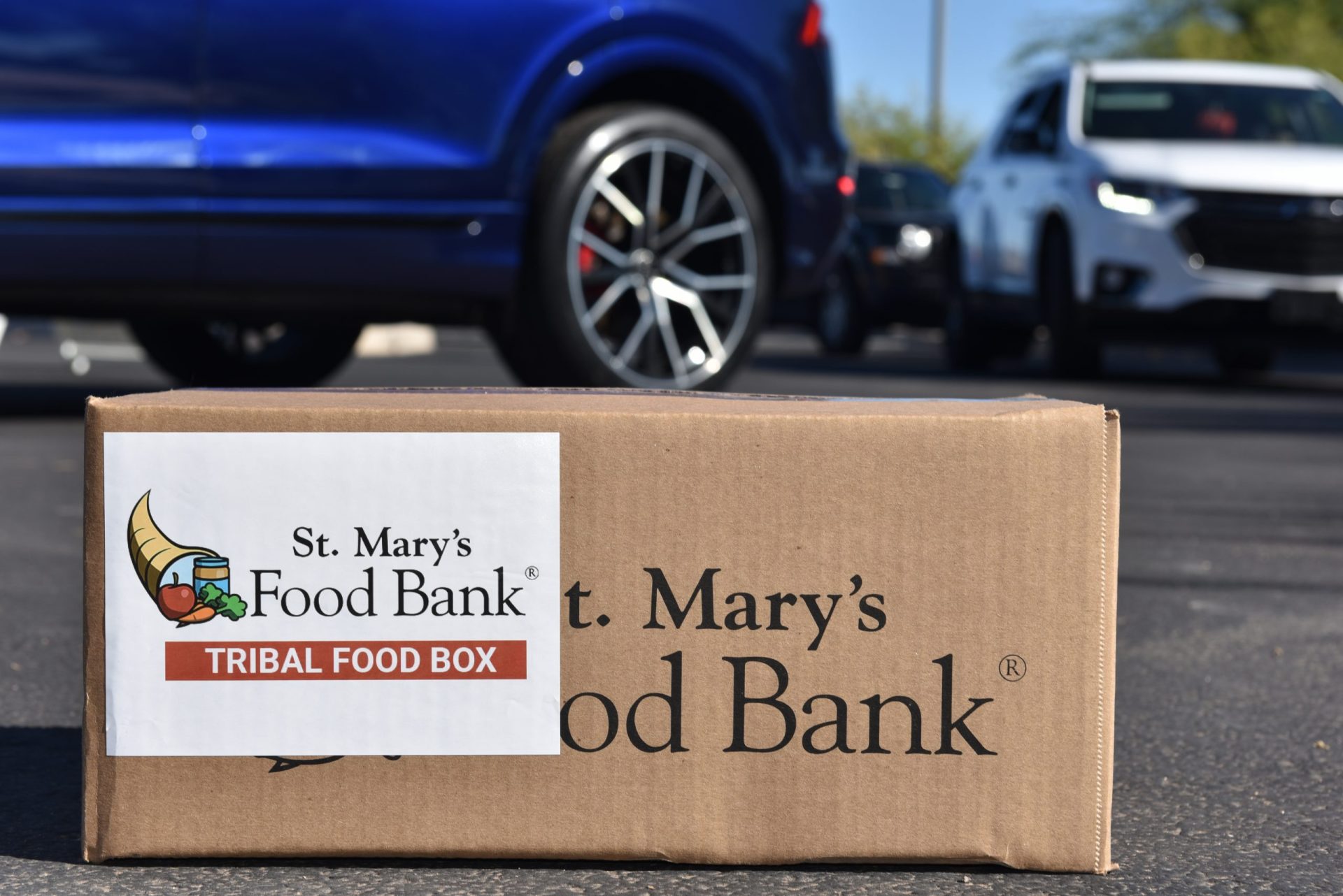 St. Mary’s Food Bank Gives Away Turkeys at SRPMIC St. Mary’s Food Bank Gives Away Turkeys at SRPMIC