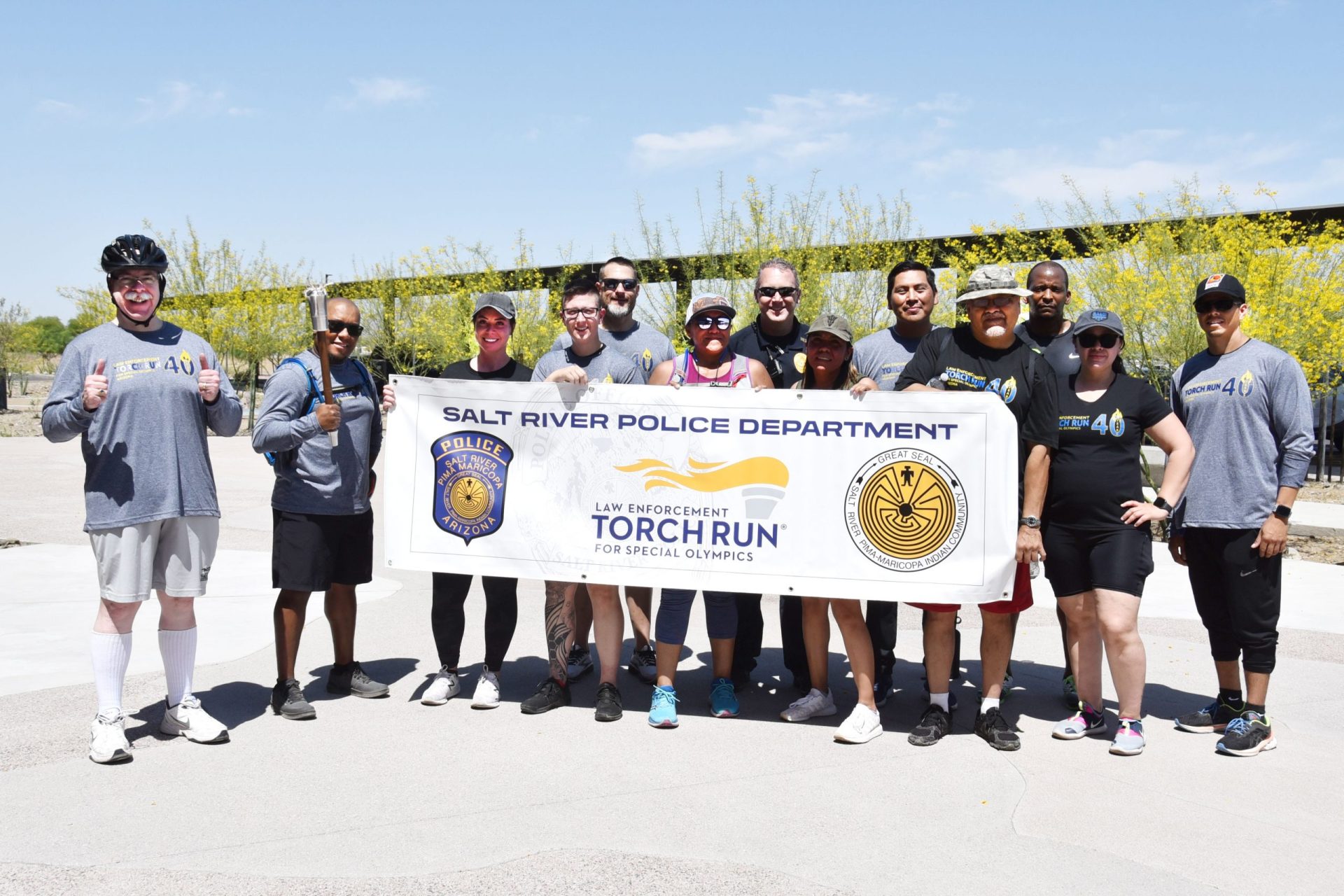 SRPD Participates in 30th Consecutive Law Enforcement Torch Run for Special Olympics