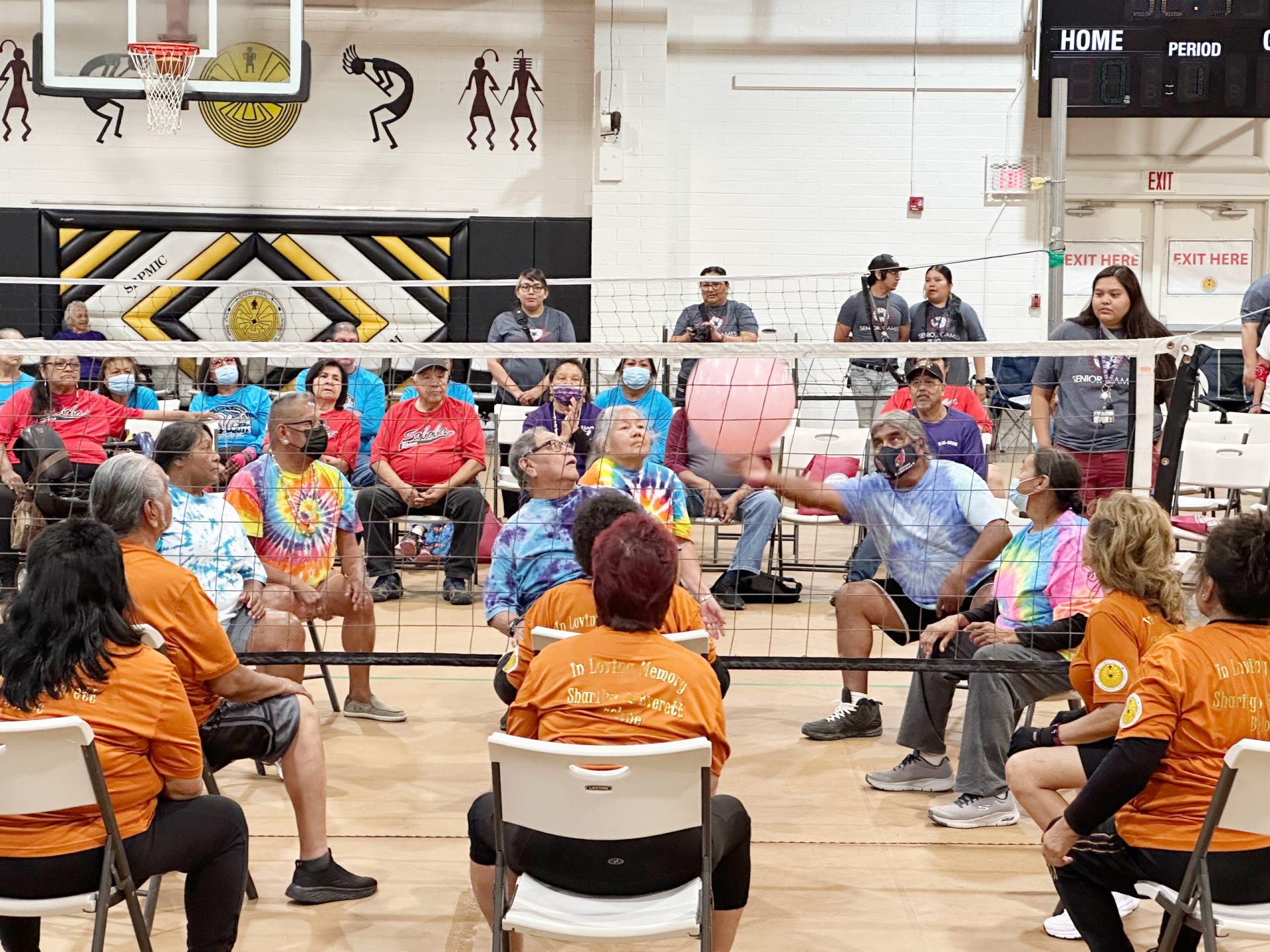 Senior Chair Volleyball Tournament Draws Big Crowd Senior Chair Volleyball Tournament Draws Big Crowd