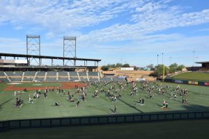 Yoga in the Outfield at Salt River Fields Yoga in the Outfield at Salt River Fields