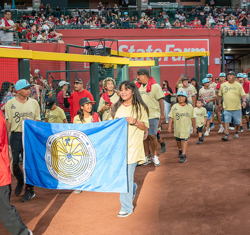 SRPMIC Hits a Home Run with the Arizona Diamondbacks on Native American Recognition Day