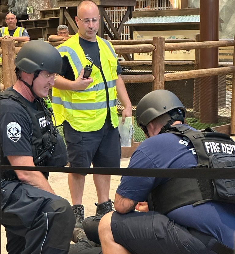 SRPMIC Conducts Mock Active-Shooter Training at Great Wolf Lodge