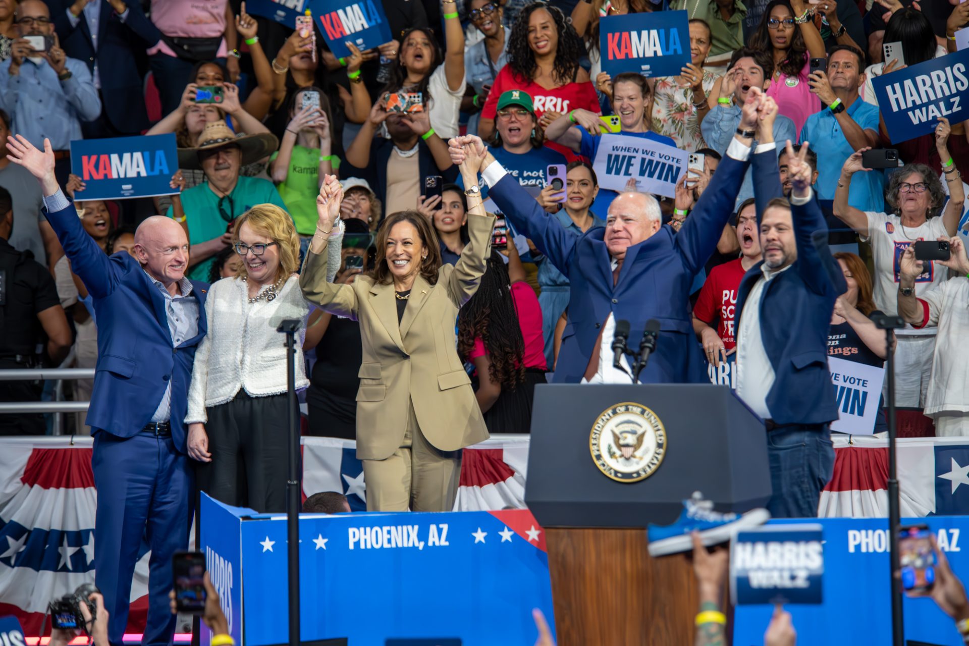 Harris-Walz Rally in Valley Spotlights Native American Support 