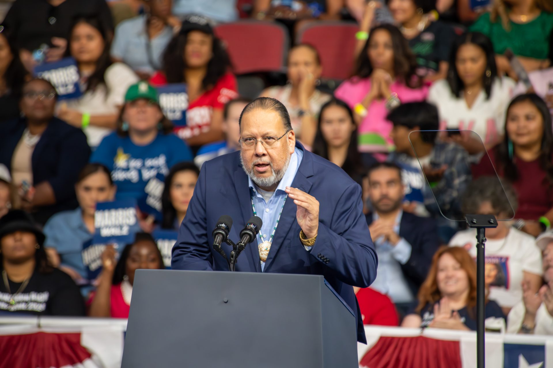 Harris-Walz Rally in Valley Spotlights Native American Support 