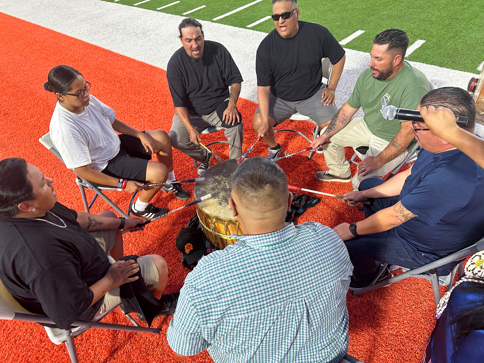 Westwood’s Varsity Football Team Hosts Native American Night for Home Opener