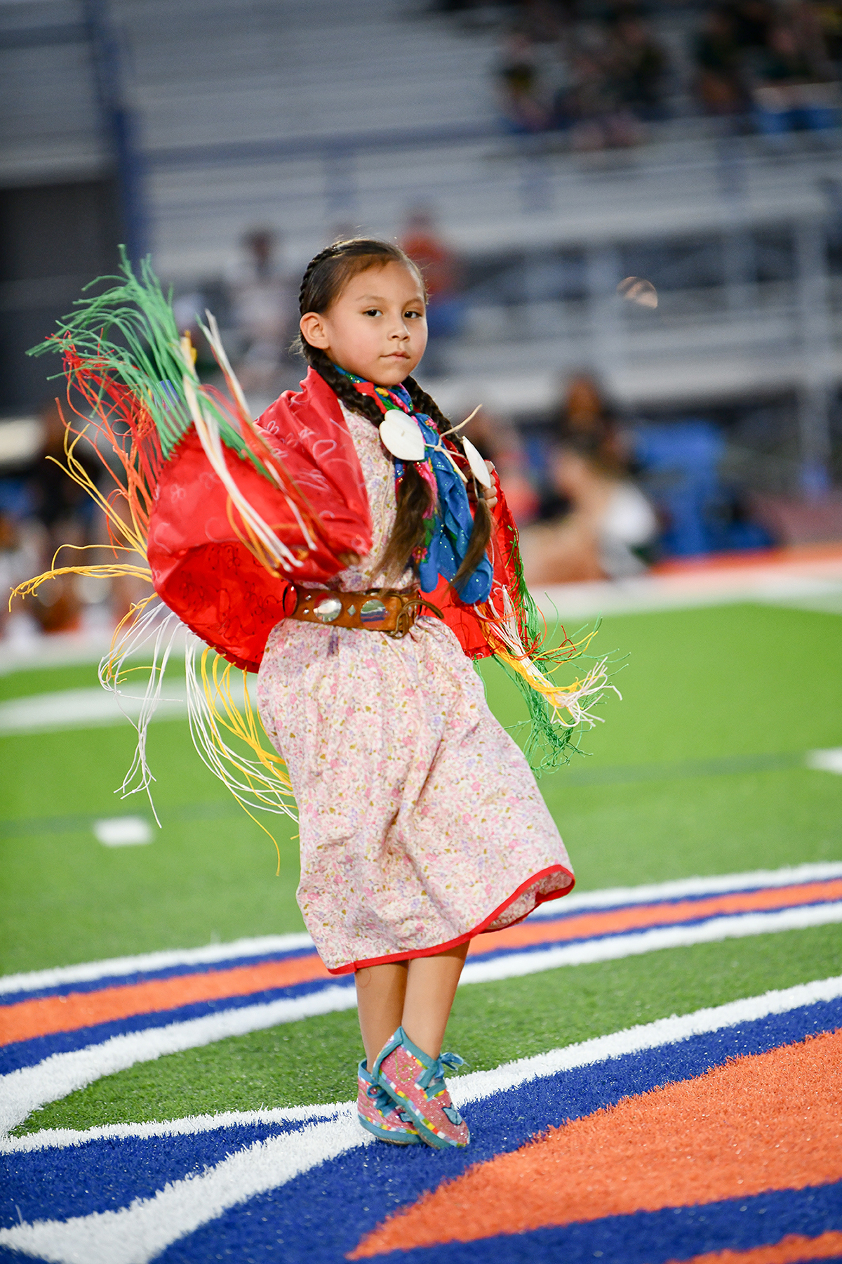 Westwood’s Varsity Football Team Hosts Native American Night for Home Opener