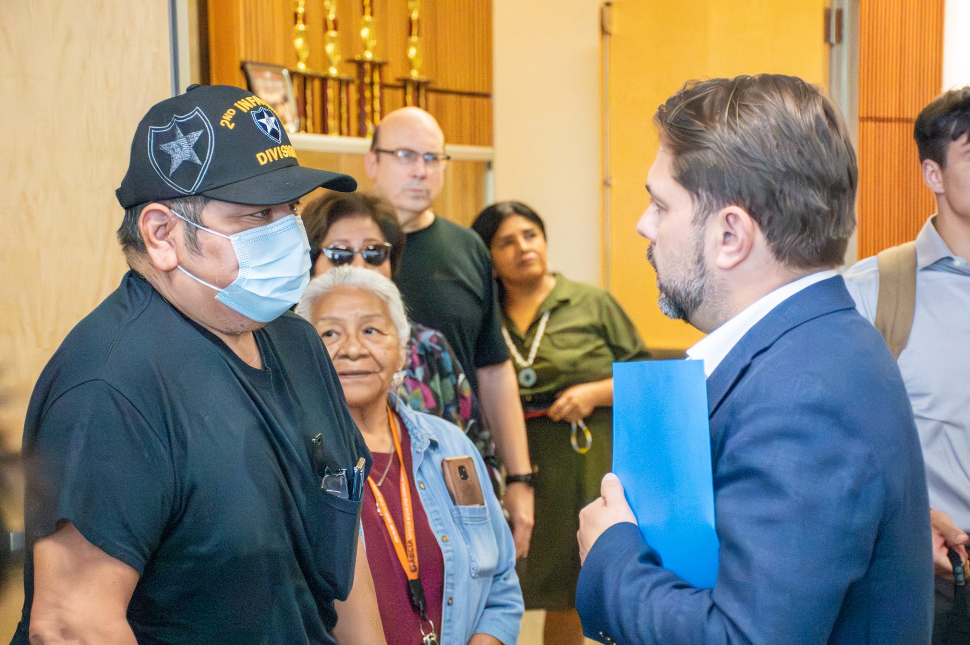 U.S. Rep. Ruben Gallego Speaks at SRPMIC Council Meeting