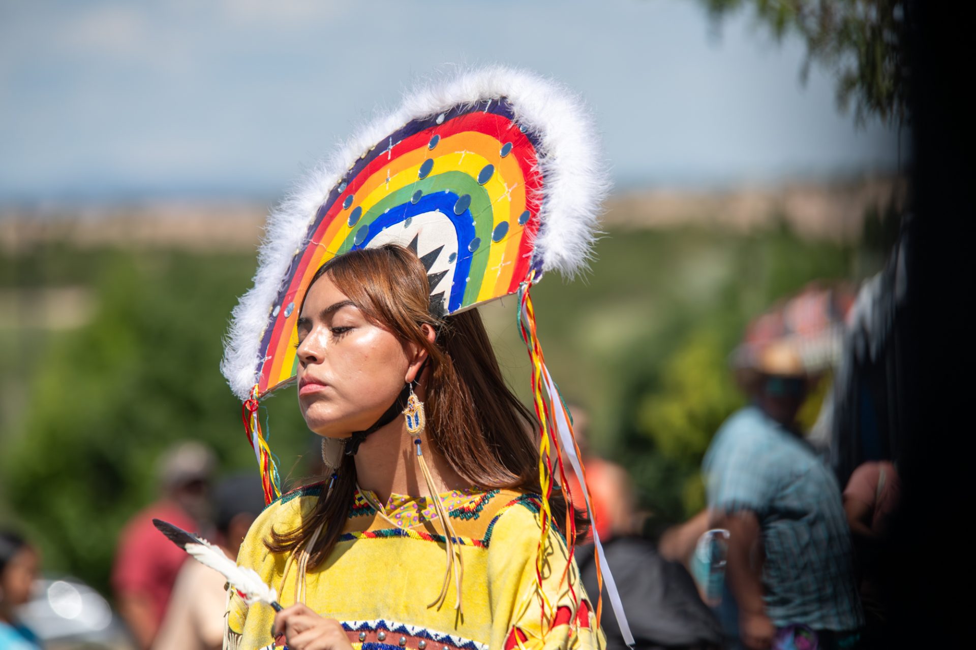 Nalani Lopez Performs Dances at Pathways Indigenous Arts Festival