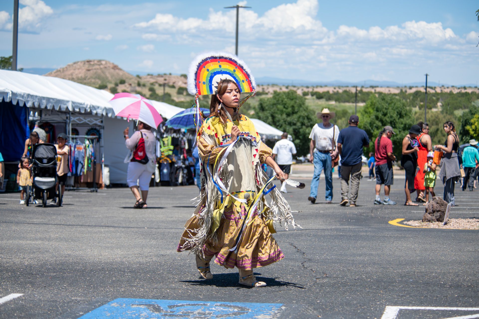 Nalani Lopez Performs Dances at Pathways Indigenous Arts Festival