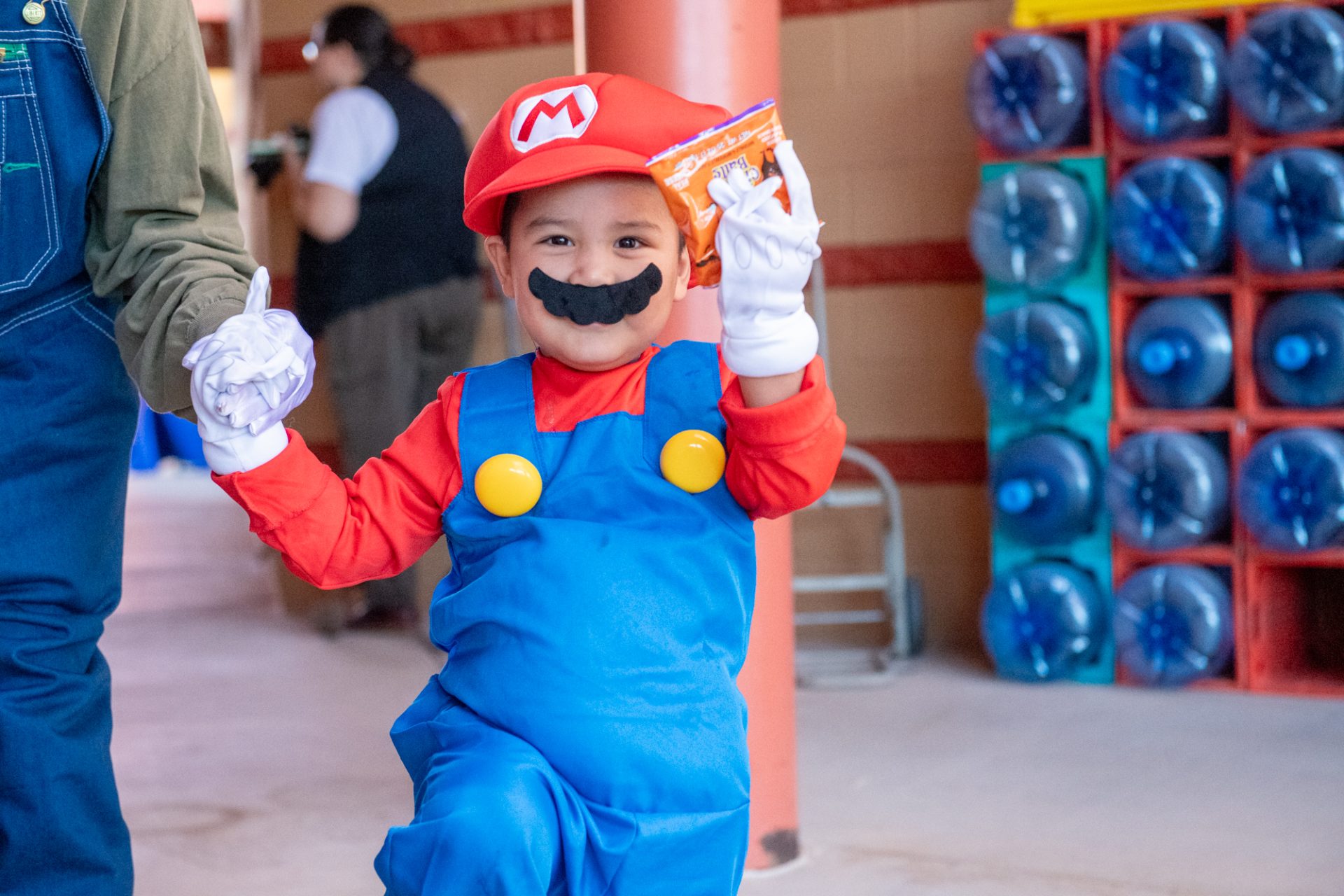 ECEC Students Dress Up for Goodie Gathering