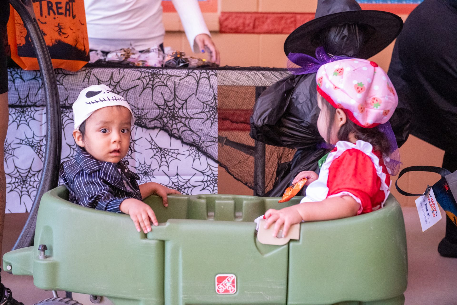 ECEC Students Dress Up for Goodie Gathering