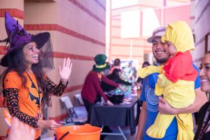 ECEC Students Dress Up for Goodie Gathering