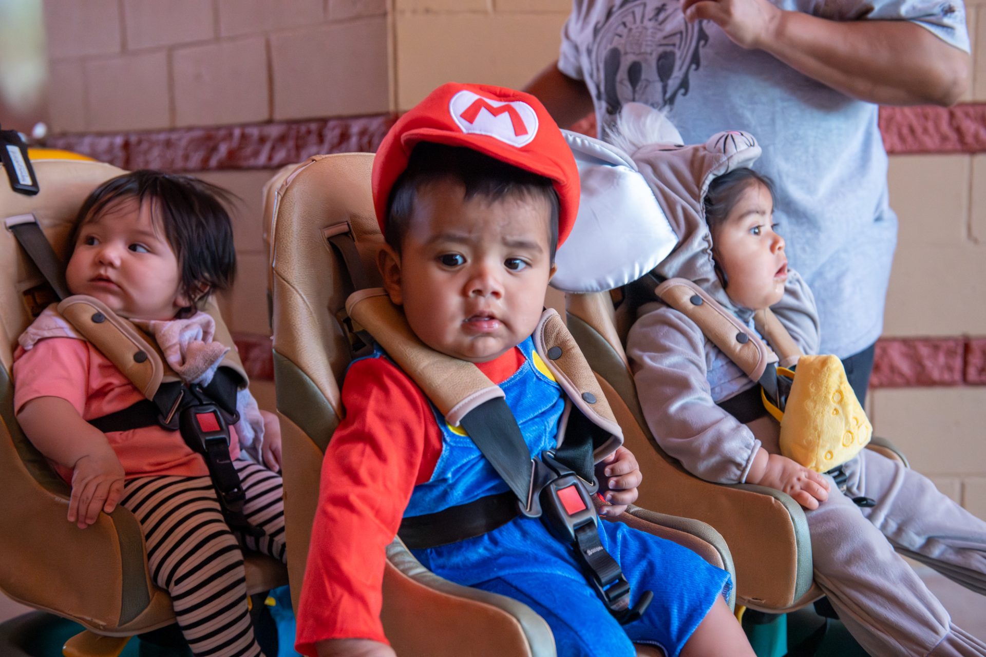 ECEC Students Dress Up for Goodie Gathering