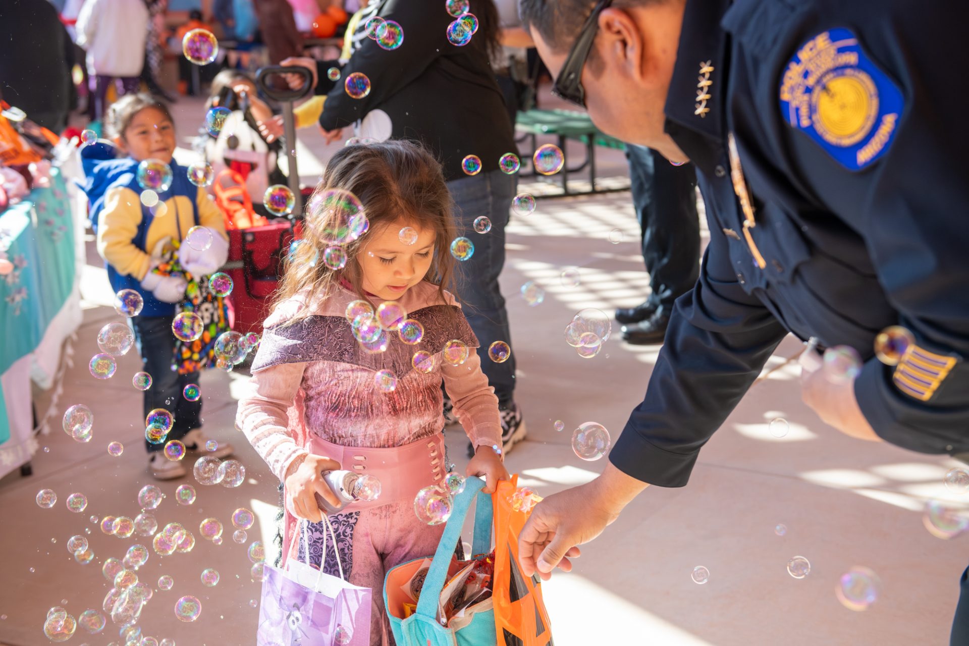 ECEC Students Dress Up for Goodie Gathering