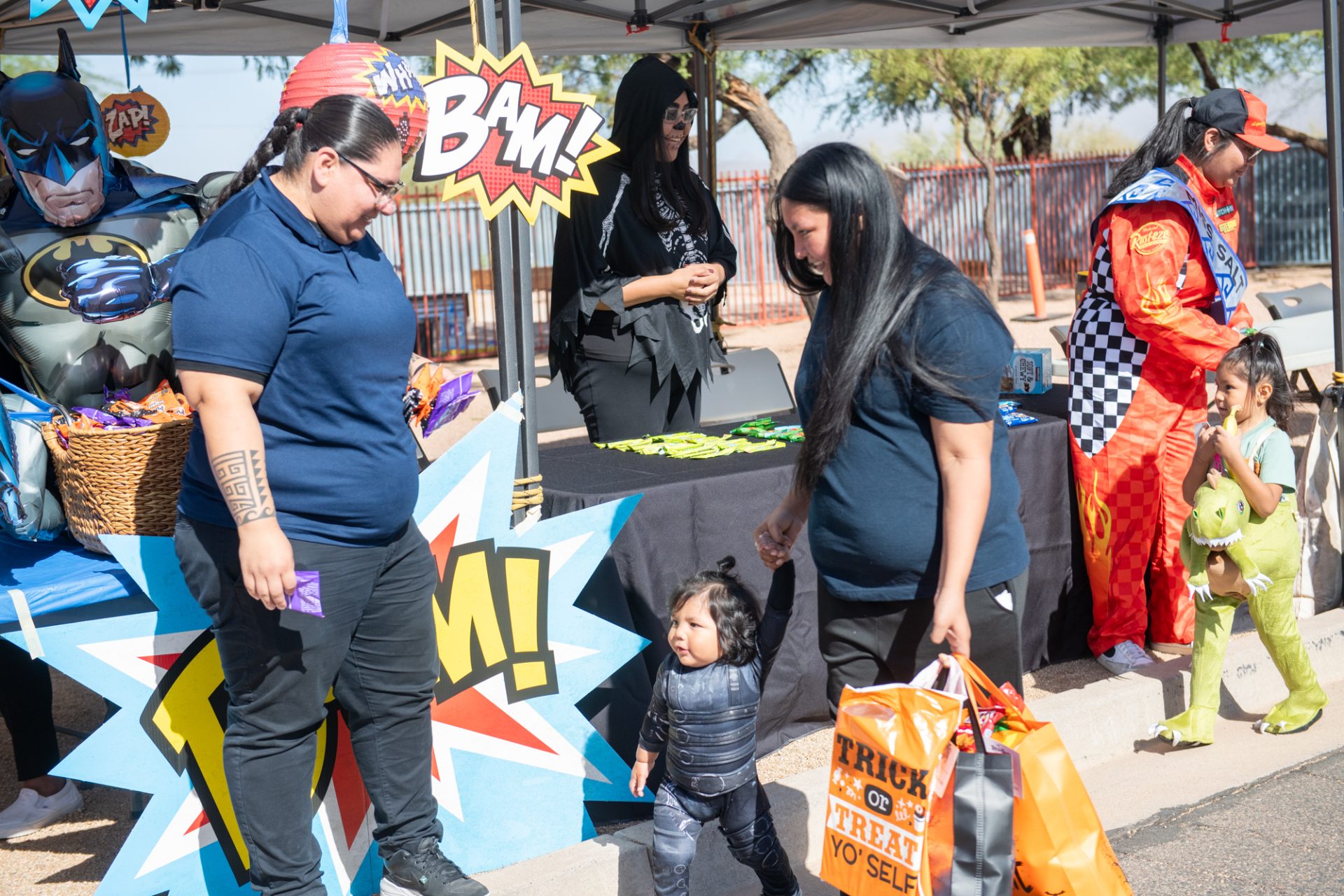 ECEC Students Dress Up for Goodie Gathering