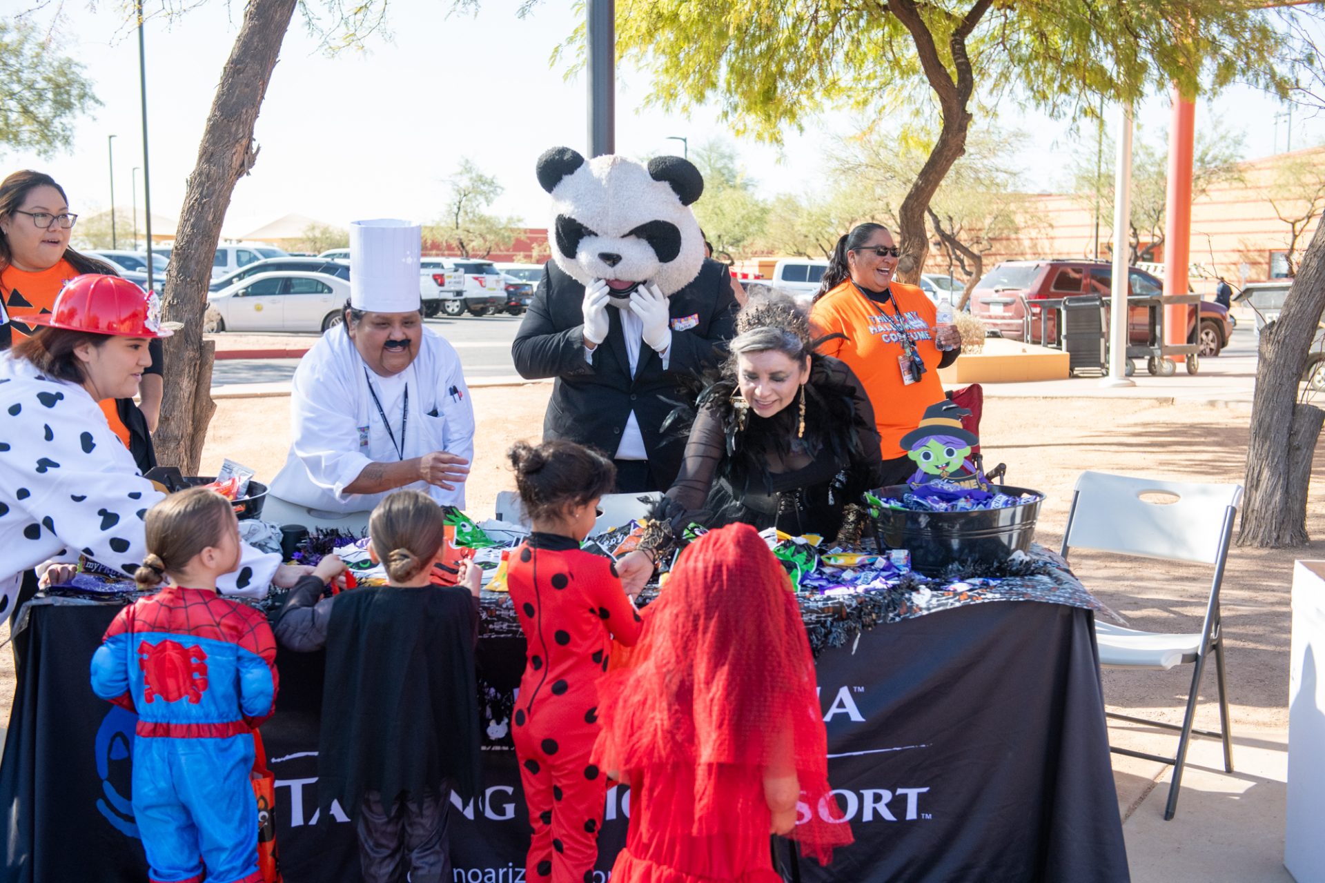 ECEC Students Dress Up for Goodie Gathering