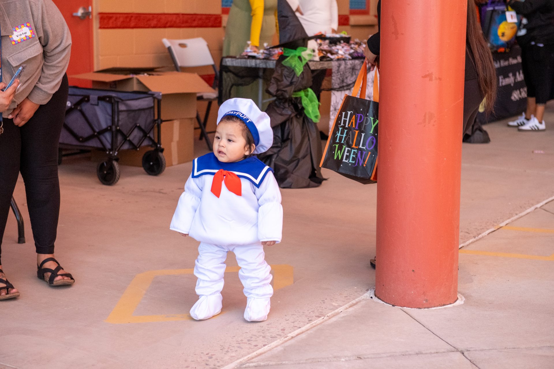 ECEC Students Dress Up for Goodie Gathering