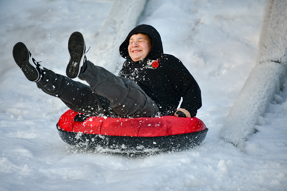 Salt River Dashes Through the Snow at Snowfest 