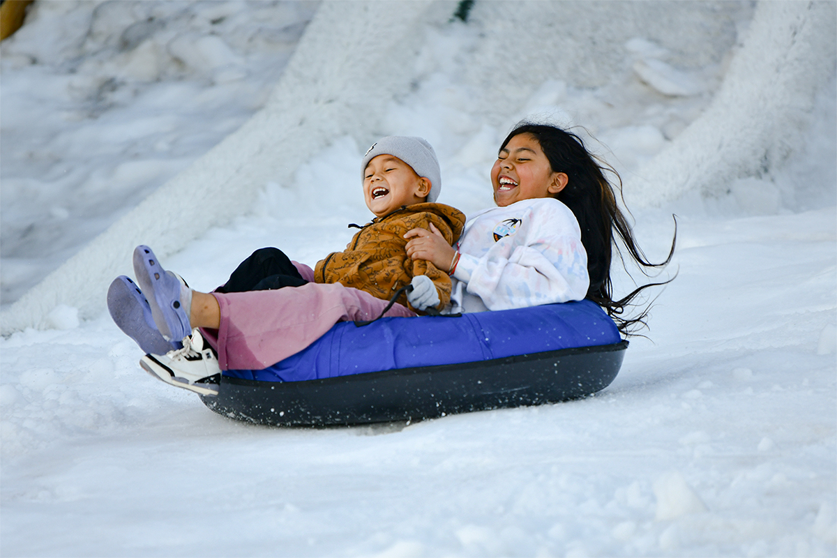 Salt River Dashes Through the Snow at Snowfest 