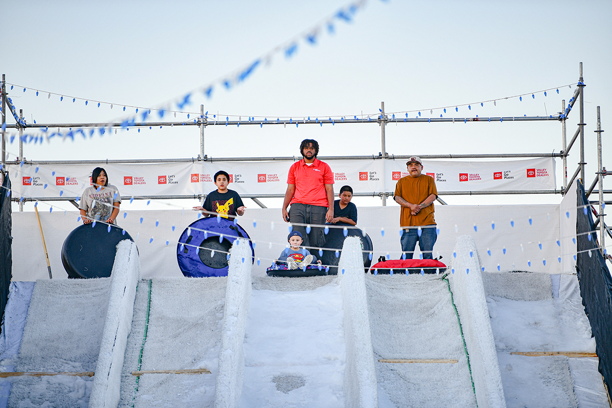 Salt River Dashes Through the Snow at Snowfest 