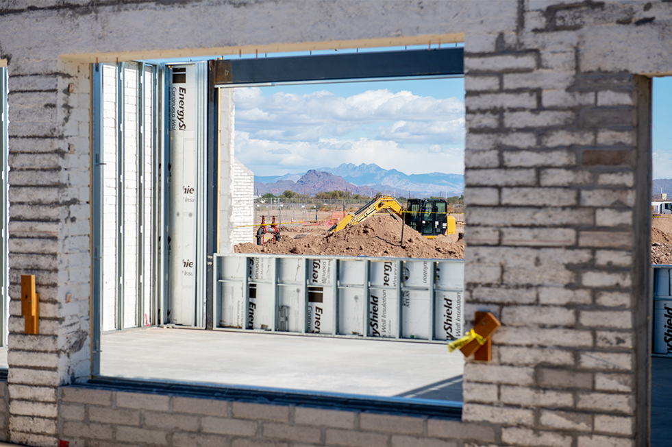 Historical Salt River Day School Being Rebuilt by Community-Member Hands