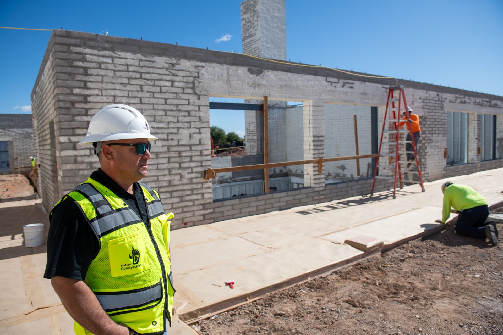 Historical Salt River Day School Being Rebuilt by Community-Member Hands