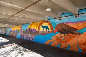 Hekiu Indigenous Artist Continuum Installs New Mural