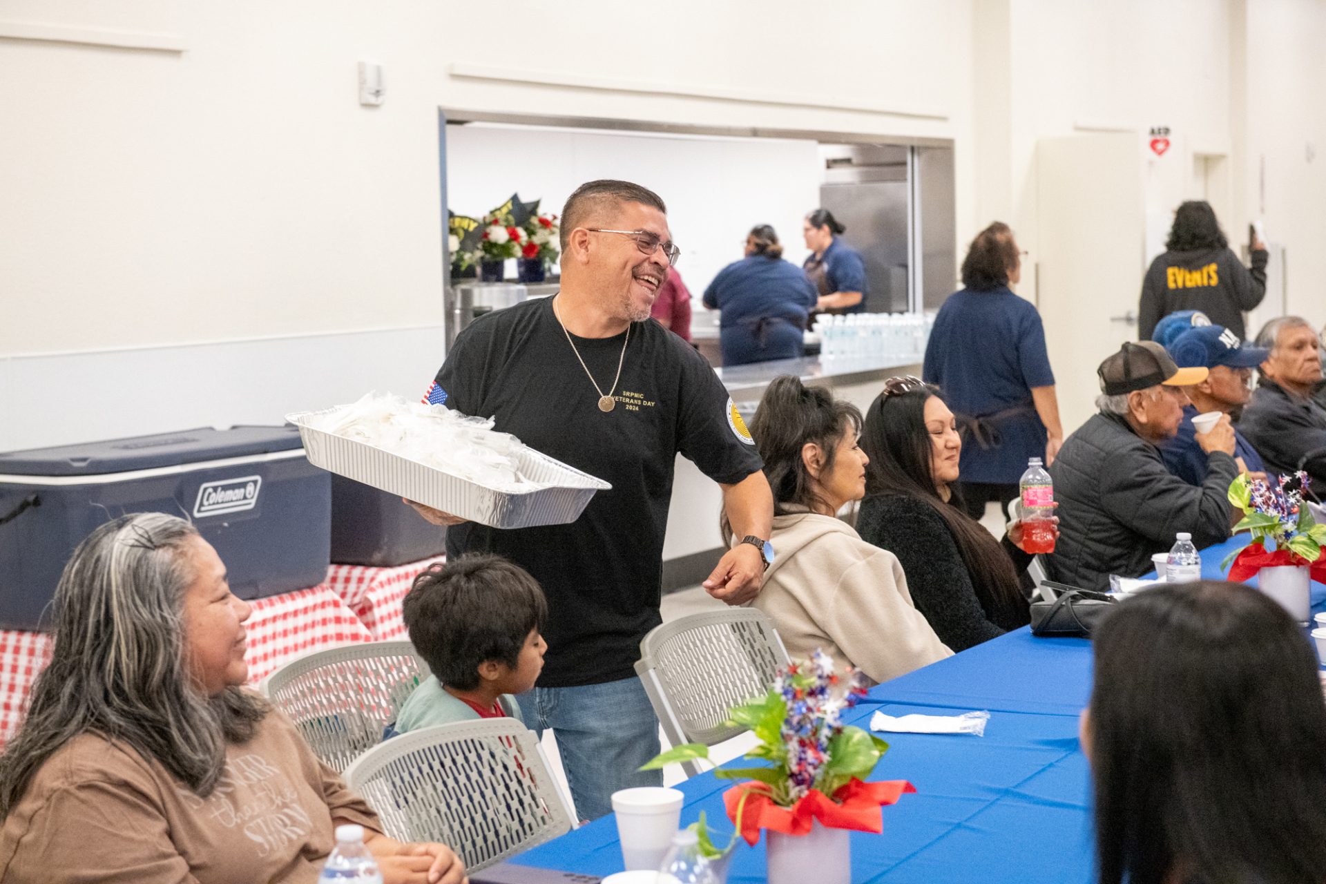 Community Honors, Hands Letters to Veterans