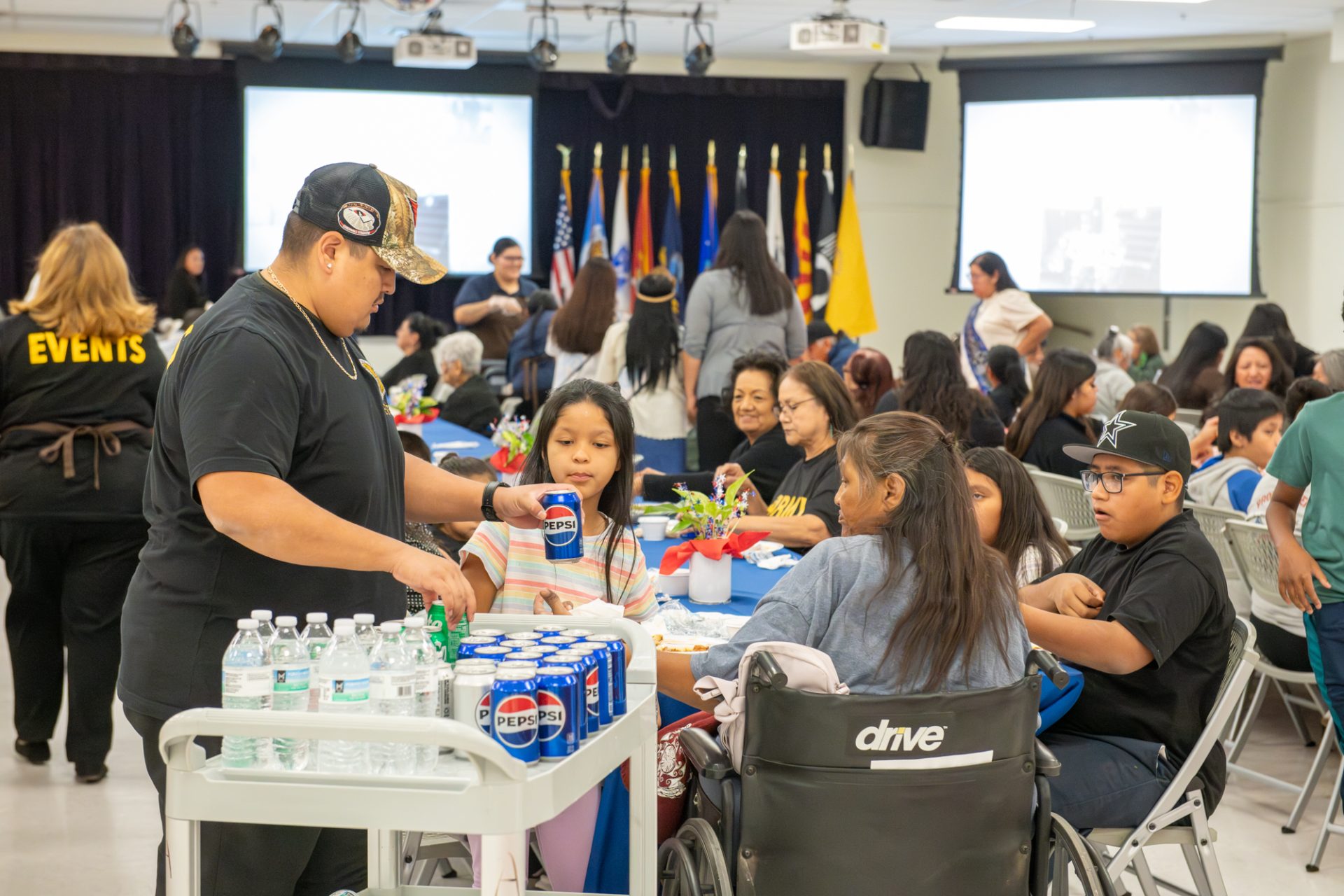 Community Honors, Hands Letters to Veterans