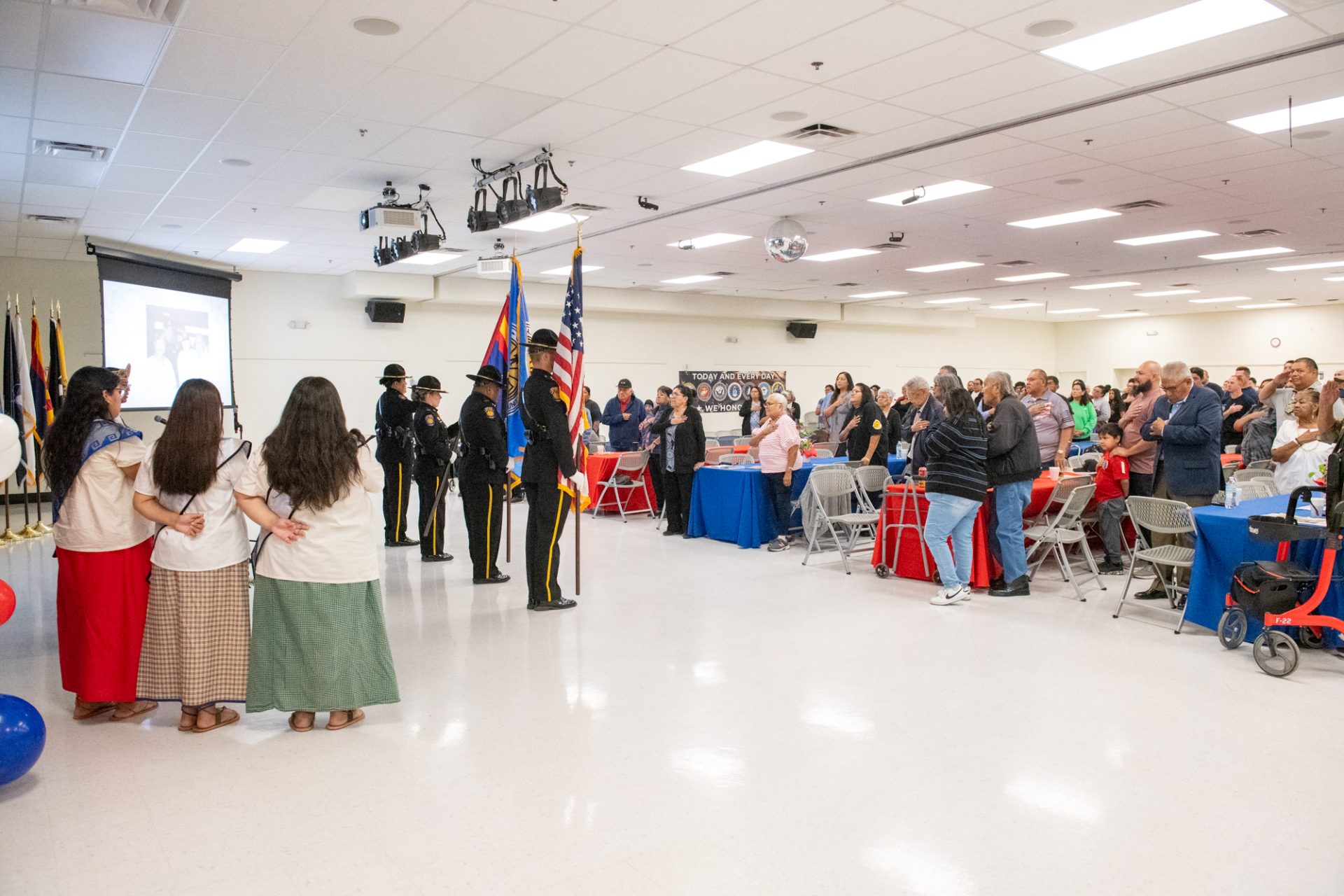 Community Honors, Hands Letters to Veterans