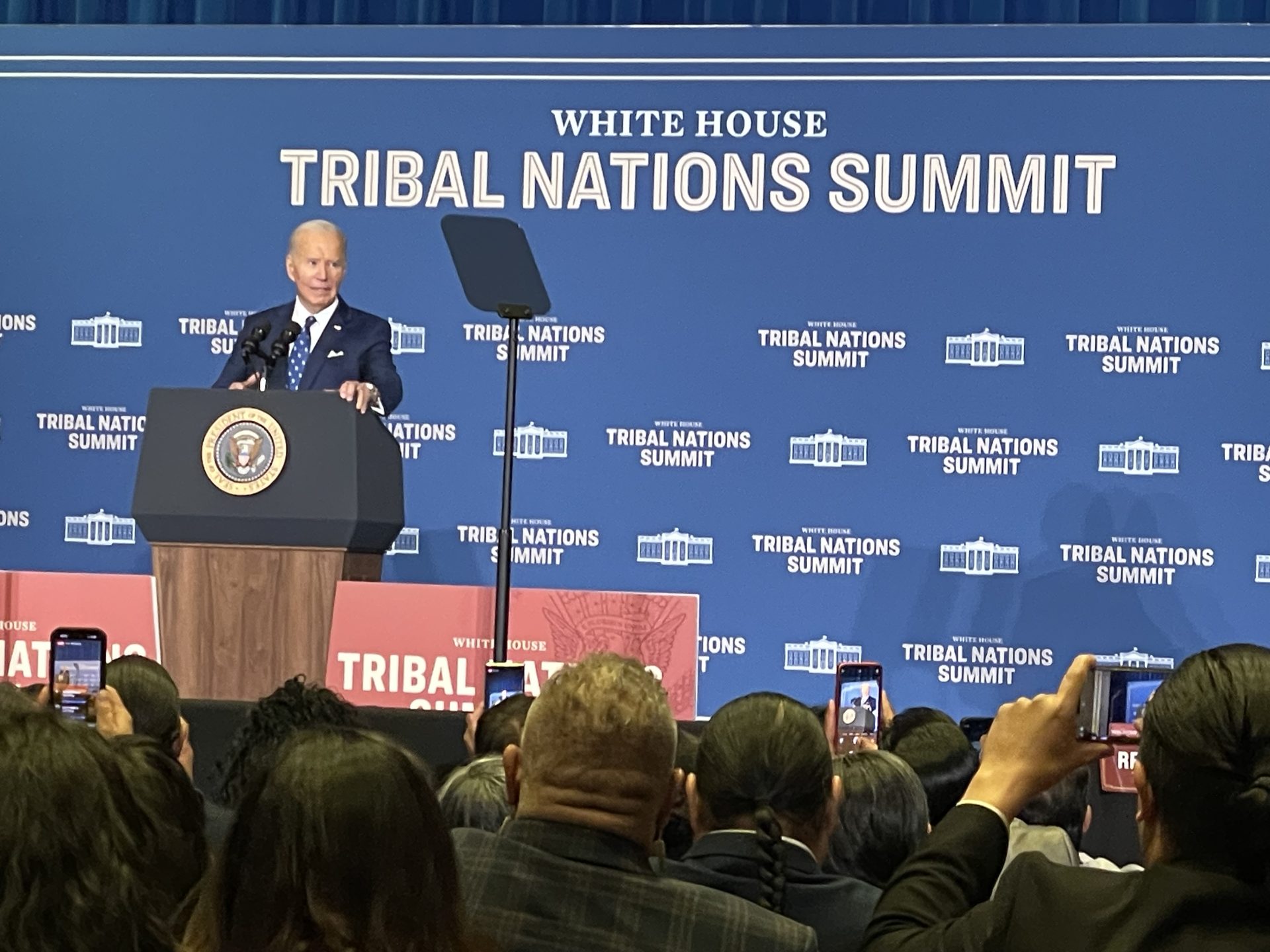 SRPMIC Leadership Attends Final Biden Administration White House Tribal Nations Summit