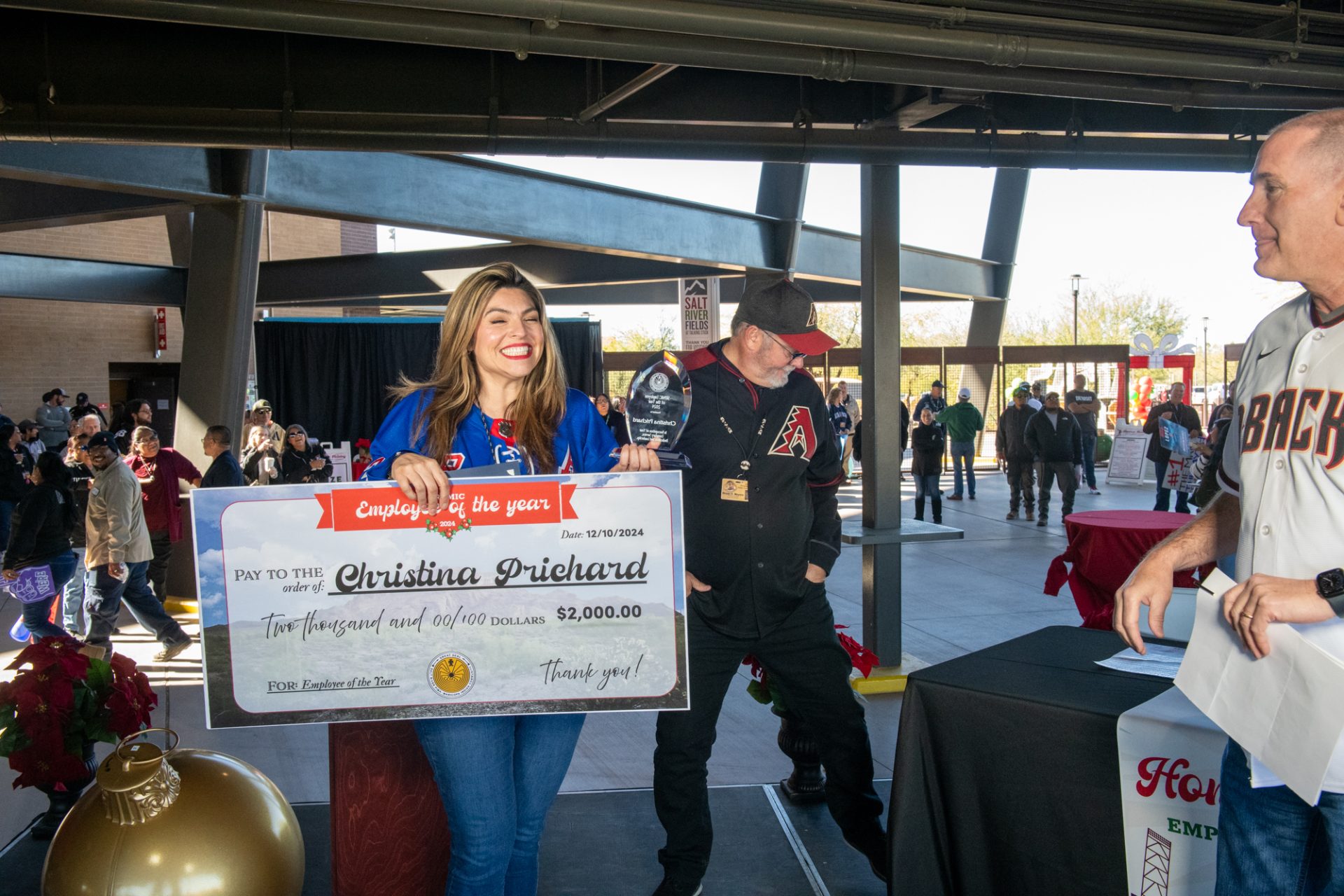 Employee Holiday Luncheon Held at Salt River Fields